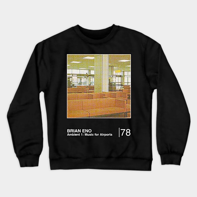 Brian Eno / Minimalist Graphic Artwork Design Crewneck Sweatshirt by saudade